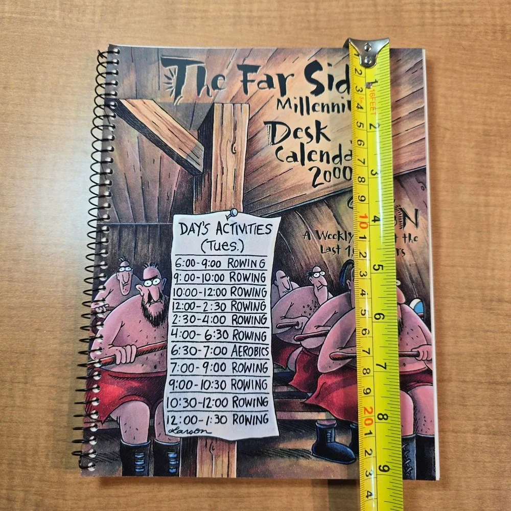 2000 THE FAR SIDE  Millennium Desk Calendar‎ by Gary Larson BRAND NEW
